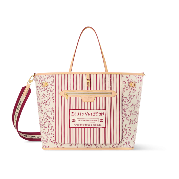 LOUIS VUITTON M15124 Neverfull Inside Out GM Tote Bag
