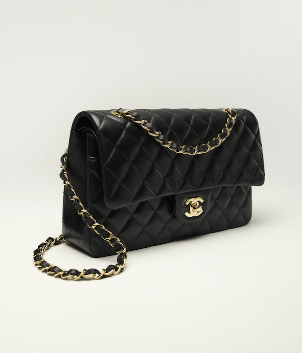 CHANEL Classic 11.12 Flap Bag Grained Calfskin & Gold-Tone Metal 3