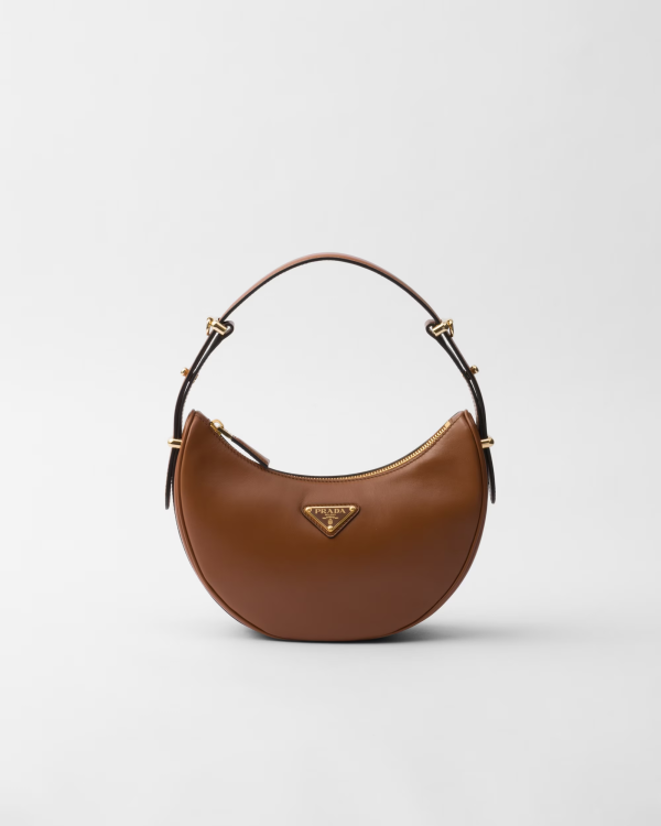 Prada 1BC194 Arqué leather small shoulder bag 2