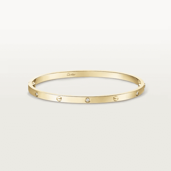 Cartier LOVE bracelet, small model, 6 diamonds