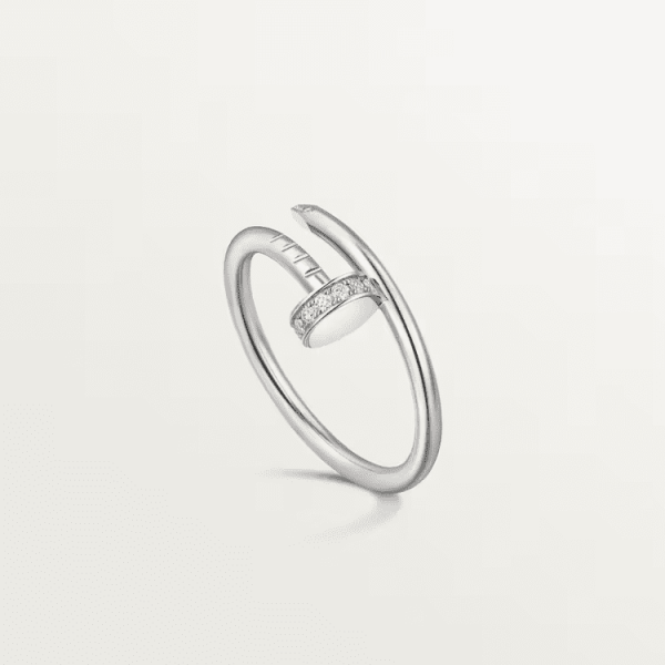 Cartier Juste un Clou ring, small model, diamonds