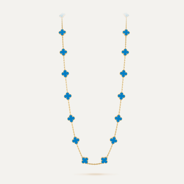 Van Cleef & Arpels Vintage Alhambra long necklace, 20 motifs 6