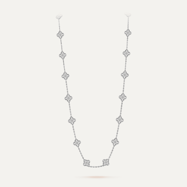 Van Cleef & Arpels Vintage Alhambra long necklace, 20 motifs 10