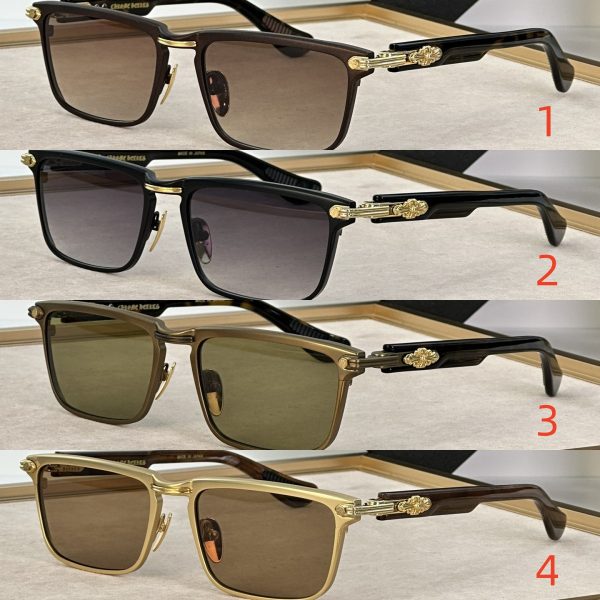 Chrome Hearts Glasses ss24 56-18-146