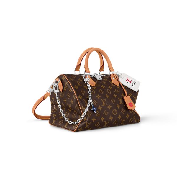 LOUIS VUITTON MASTER 57TH STREET NYC SPEEDY SOFT 30 M12803 (30*21*17cm)