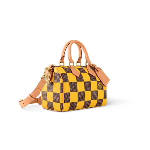 LOUIS VUITTON MASTER SPEEDY 25 BANDOULIÈRE DAMIER POP N40584 (25*15*15cm)