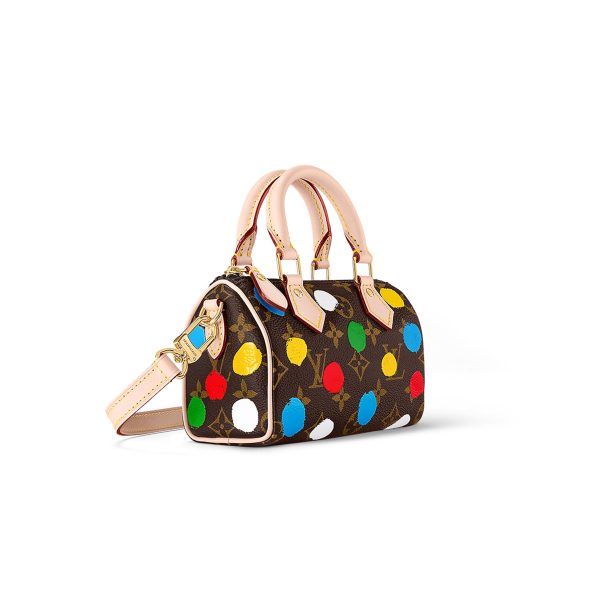 LOUIS VUITTON MASTER LV X YK NANO SPEEDY M81979 (16*10*7.5cm)