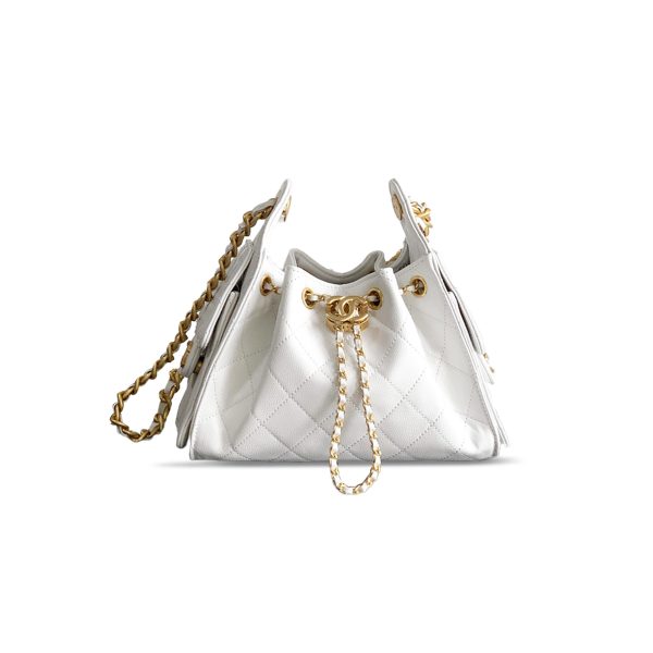 CHANEL 25 MINI HOBO BAG GRAINED CALFSKIN AS5631 01 (22*20*12.5cm)